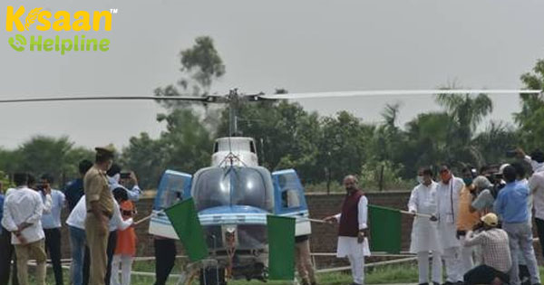 एनएस तोमर ने हवाई स्प्रे के माध्यम से टिड्डी नियंत्रण के लिए हेलीकॉप्टर सेवाओं को हरी झंडी दिखाई