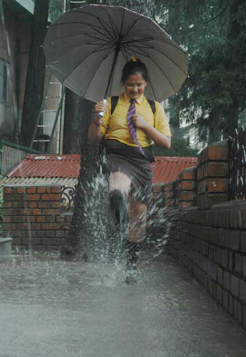 शिमला में मूसलाधार बारिश, पूरे हिमाचल अलर्ट जारी