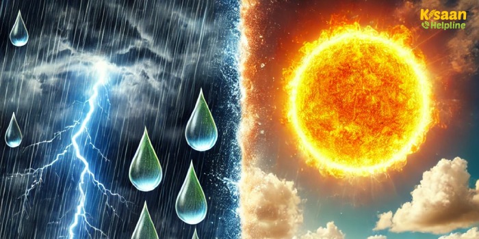 देश में कहीं बारिश तो कहीं लू का कहर, तेज़ हवाओं की भी संभावना, जानें अपने इलाके का मौसम अपडेट