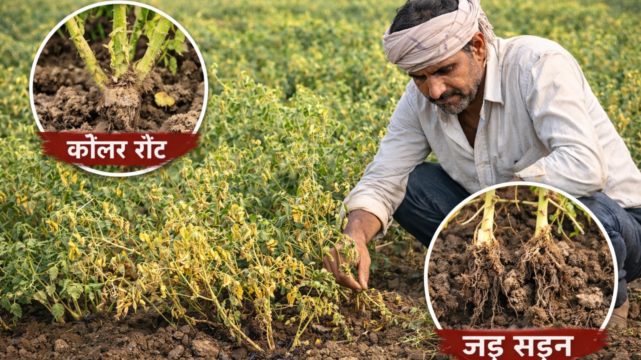 चना की फसल में 20–30 दिन सबसे खतरनाक! इन बीमारियों से न बचाव हुआ तो पूरी पैदावार हो सकती है खत्म