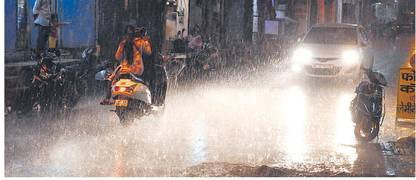 आधे घंटे बारिश से बिगड़ी सोयाबीन फसल