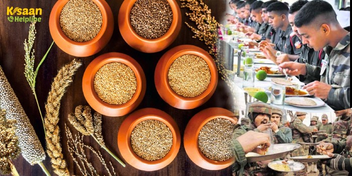 भारतीय सेना राशन में मोटे अनाज फिर से करेगी शामिल, अब जवानों को मिलेगा "मोटे अनाज" से बना भोजन