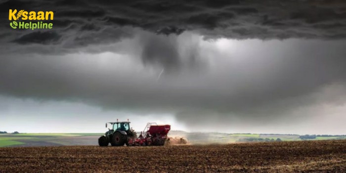 मौसम विभाग की चेतावनी अगले 5 दिनों के दौरान देश के कई हिस्सों में हो सकती है ओलावृष्टि के साथ तेज बारिश, किसान रहे सतर्क