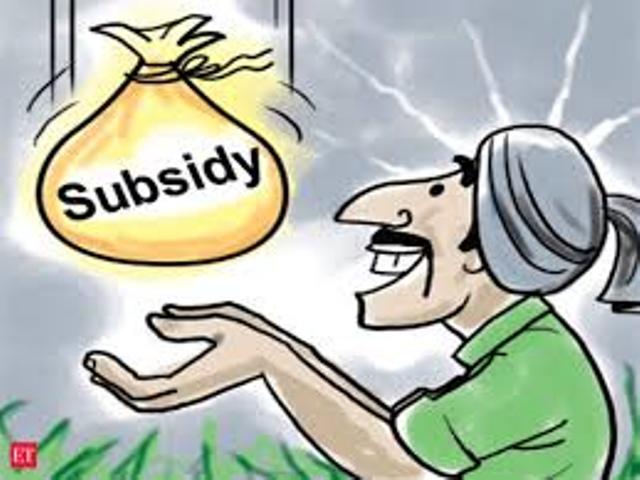 किन देशों के मुकाबले में, भारत सब्सिडी देने के मामले में सबसे पीछे